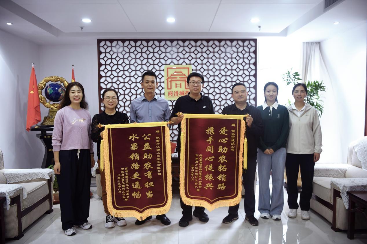 国企担当 公益助农 深挖乡村振兴新路径 一一“秦岭记忆”直播团队助力丹凤县商镇王塬村农产品热销